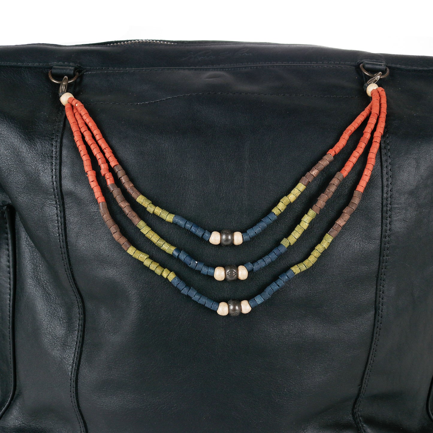 BEADED BAG NECKLACE - NO. 14667