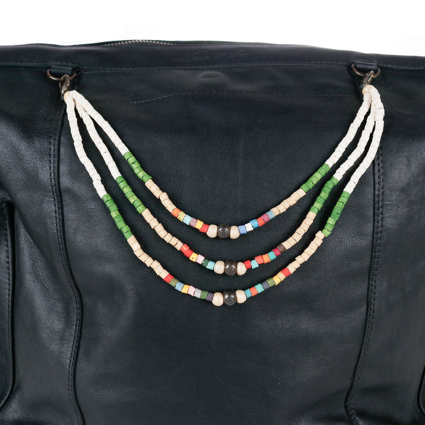 BEADED BAG NECKLACE - NO. 14669