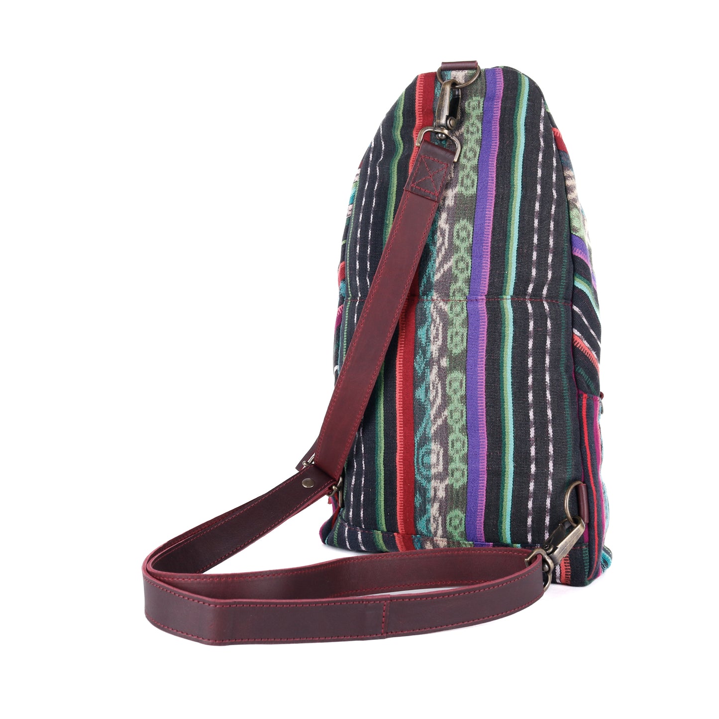 LARGE CROSSBODY SLING - CORTE - VINO TINTO - NO. 14875