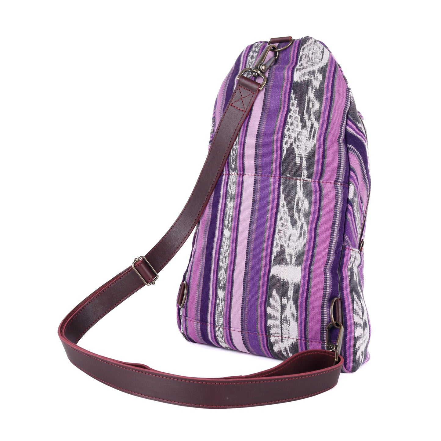 LARGE CROSSBODY SLING - CORTE - VINO TINTO - NO. 14876