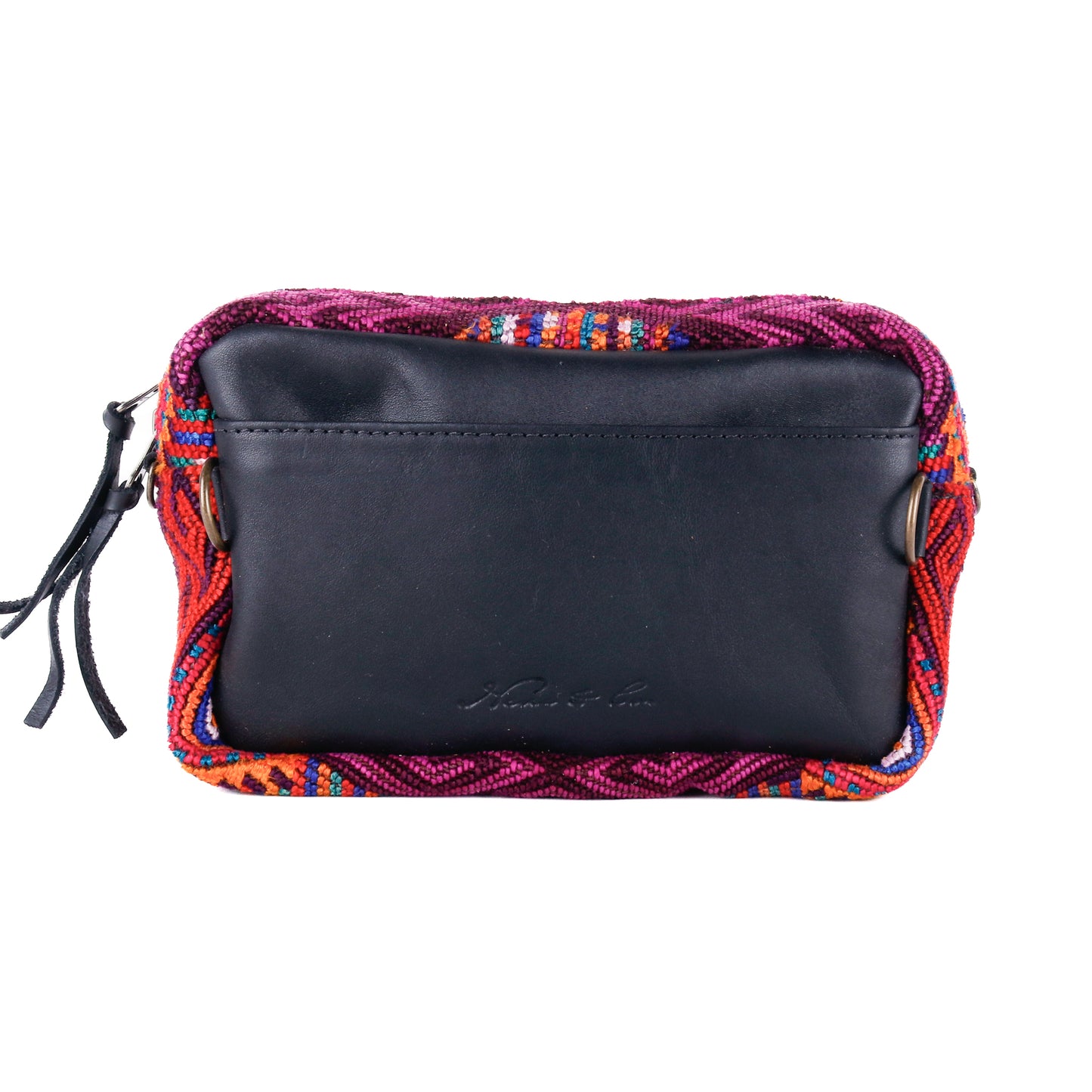 WANDER BAG - OOAK HUIPIL - BLACK - NO. 14913