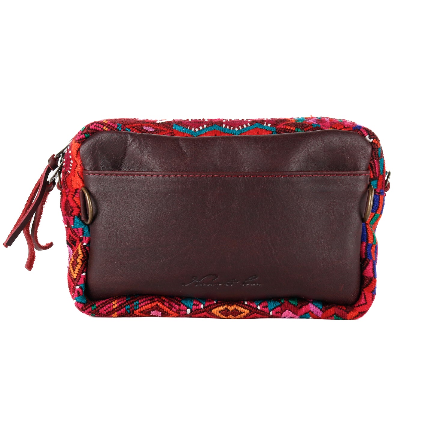 WANDER BAG - OOAK HUIPIL - VINO TINTO - NO. 14923