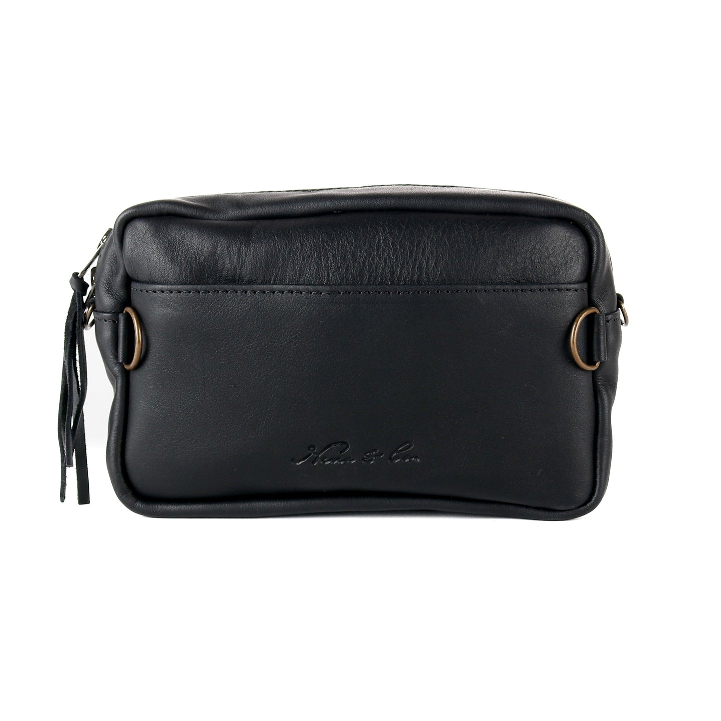 WANDER CROSSBODY BAG - H&S MOONS - BLACK - NO. 15167