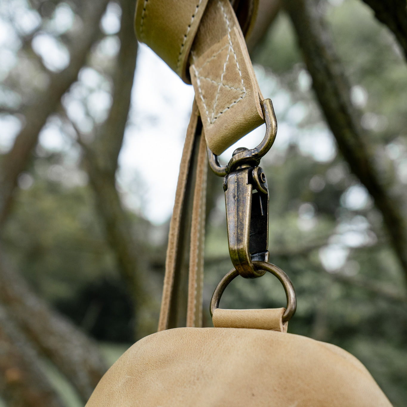 CROSSBODY SLING 2.0 - OOAK - CAMEL - NO. 13517