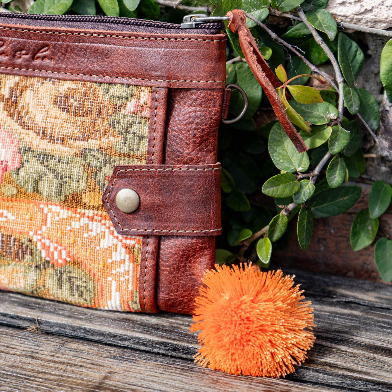 EVERYTHING CLUTCH - OOAK HUIPIL - COPPER - NO. 13997