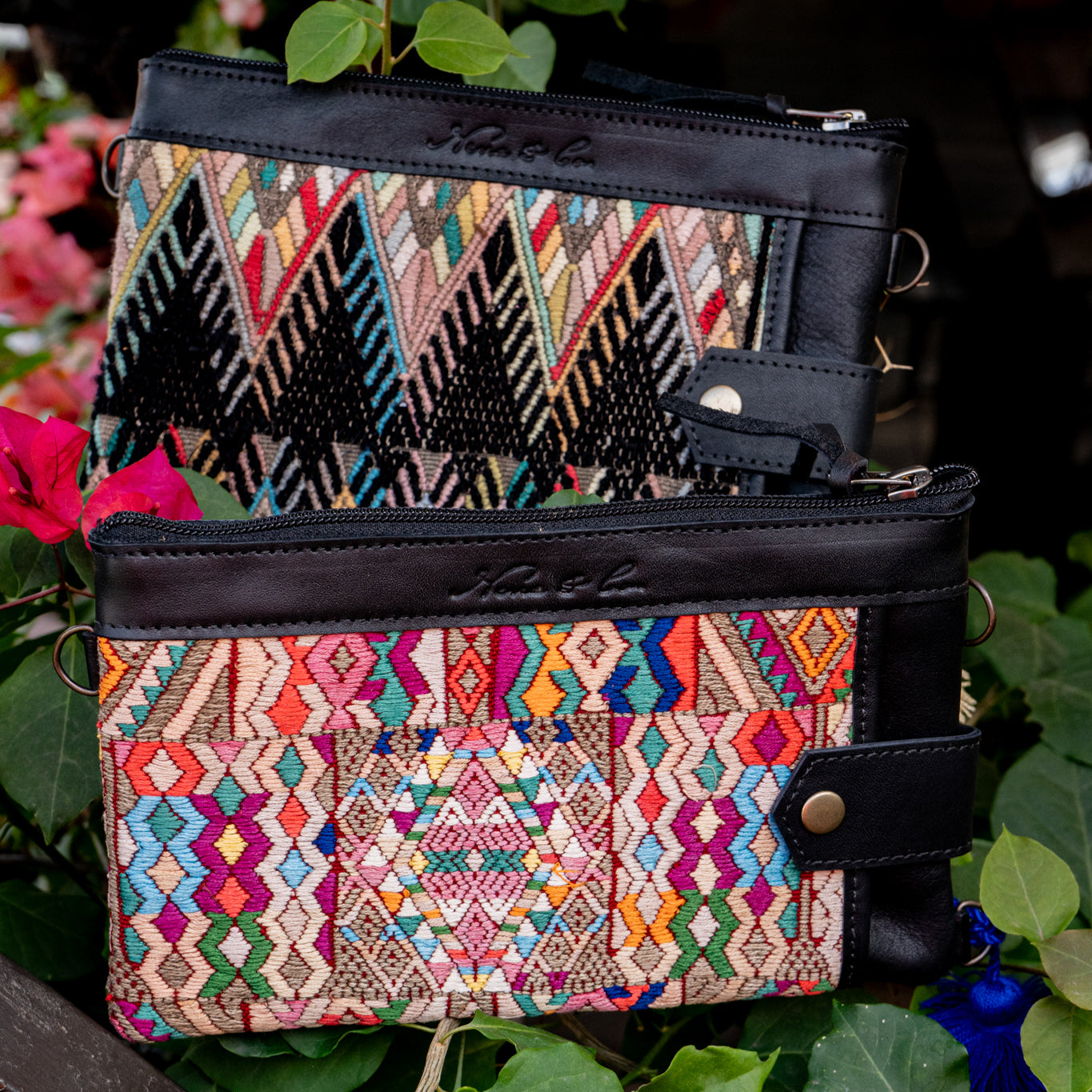 EVERYTHING CLUTCH - OOAK HUIPIL - BLACK - NO. 14000