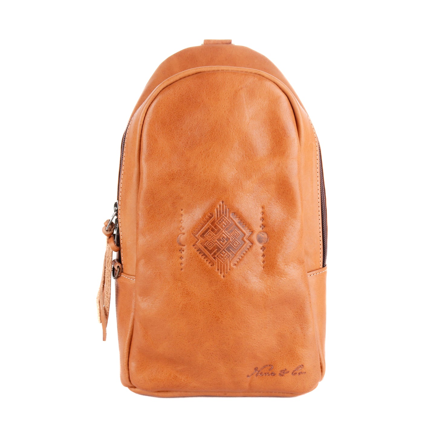 CROSSBODY SLING 2.0 - FULL LEATHER - SAND