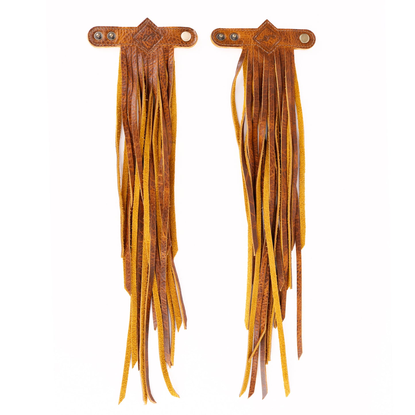 DIAMANTE FRINGE TASSEL - WRANGLER LEATHER - SET OF 2