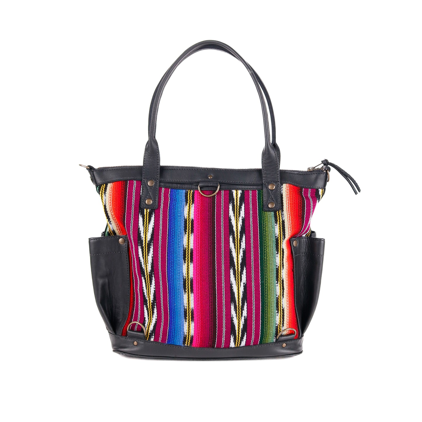 THE PERFECT UTILITY BAG - MEDIUM - RAINBOW FALLS - BLACK