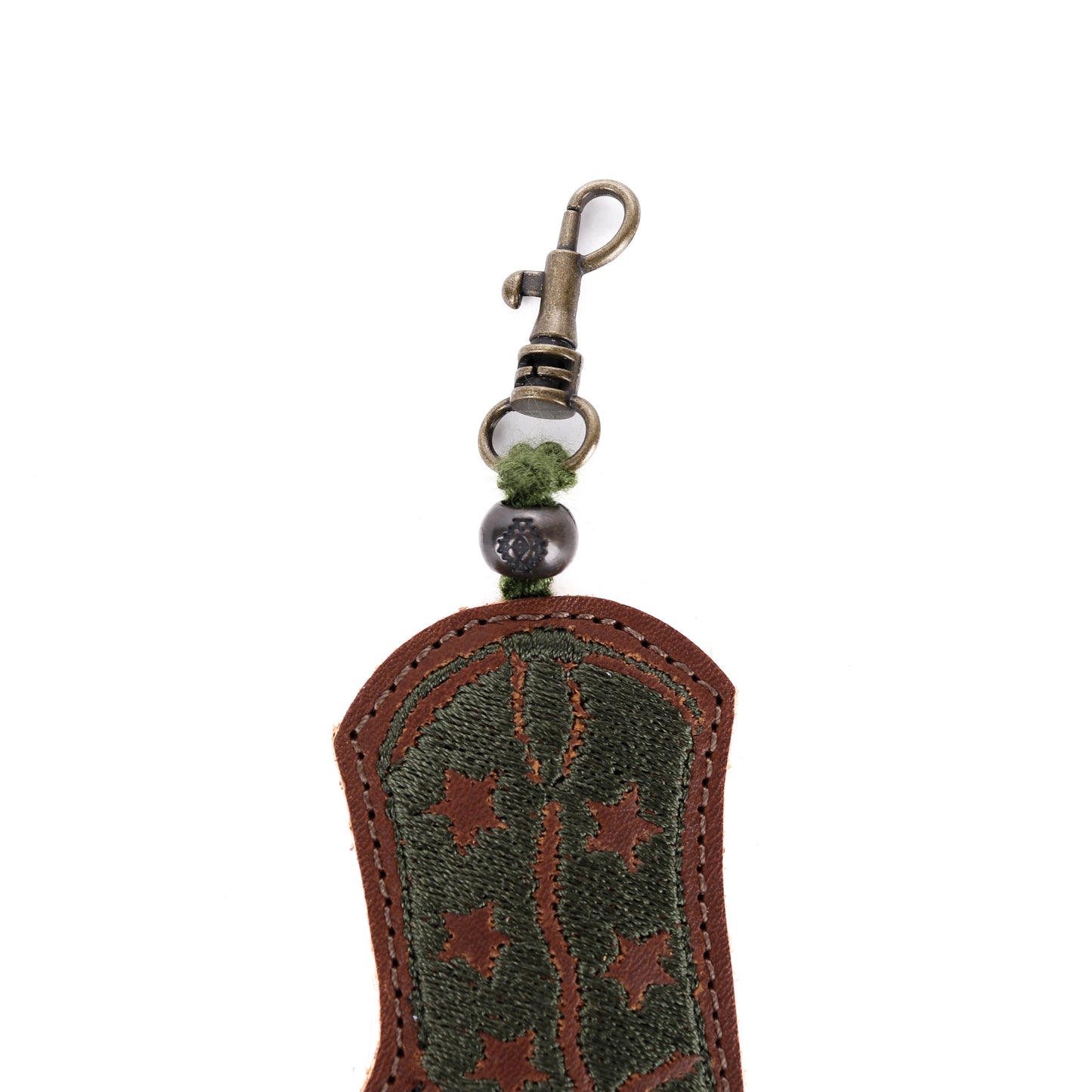 BOOT CHARM - EMBROIDERED LEATHER