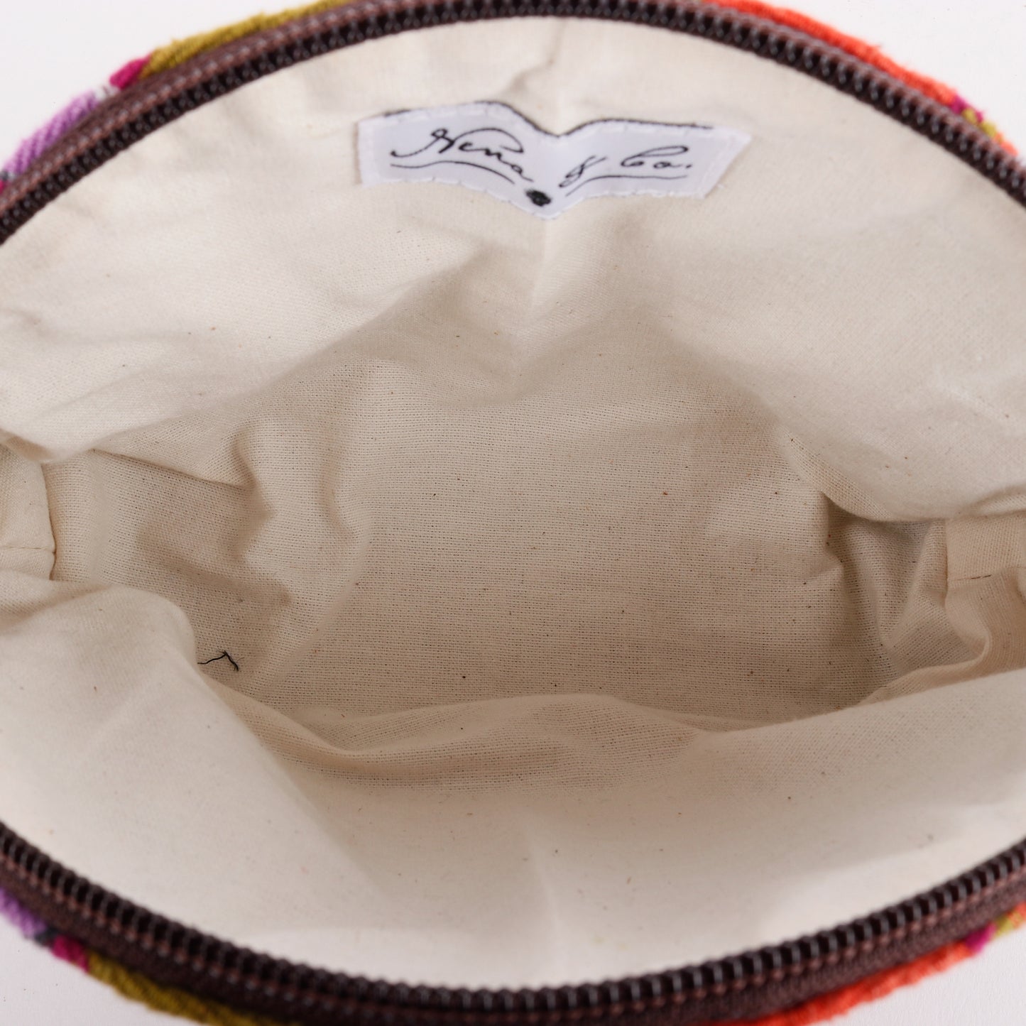 DOME CLUTCH - OOAK CORTE DE PLAYA - CAFE - NO. 10158