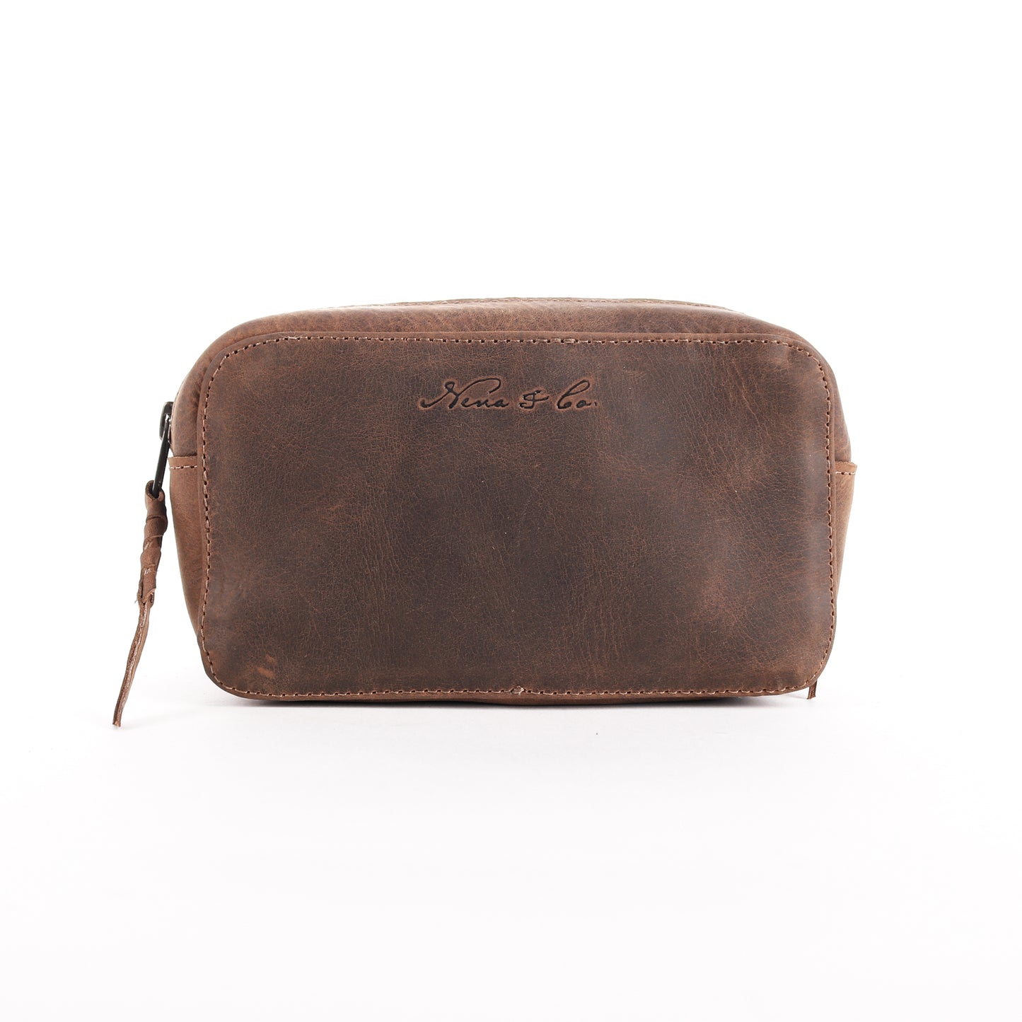 ESSENTIALS BAG - FULL LEATHER - CHESTNUT