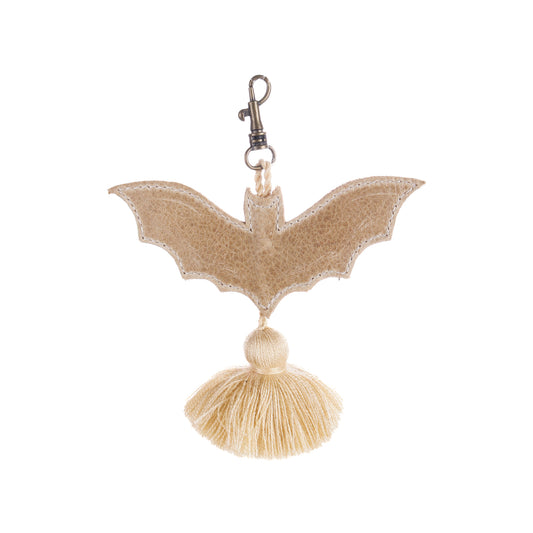 LEATHER BAT CHARM