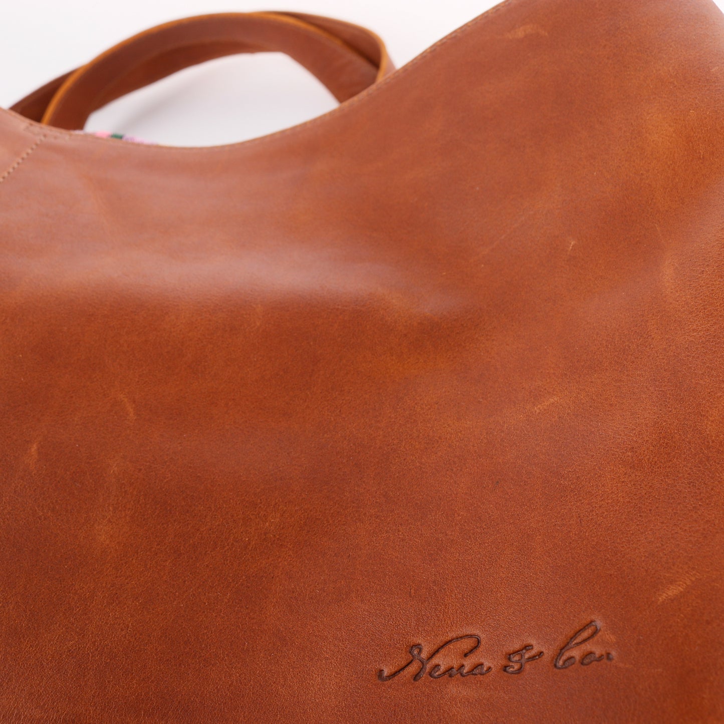 ALEJANDRA BAG - CORTE DE PLAYA - CAFE LEATHER - NO. 10133