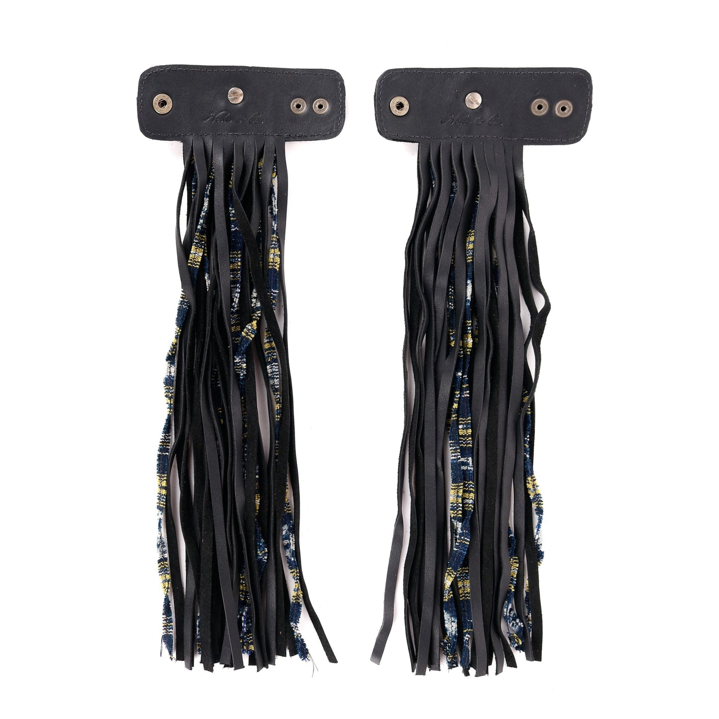 LAYERED TASSEL SET - VISTA - BLACK