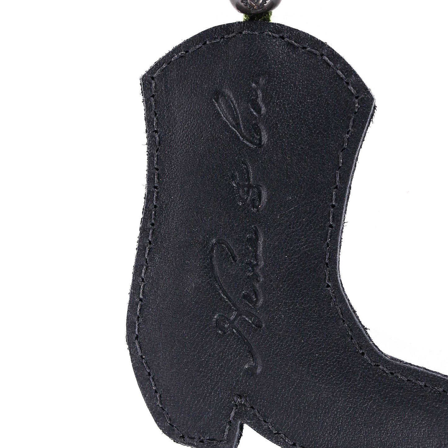 BOOT CHARM - EMBROIDERED LEATHER