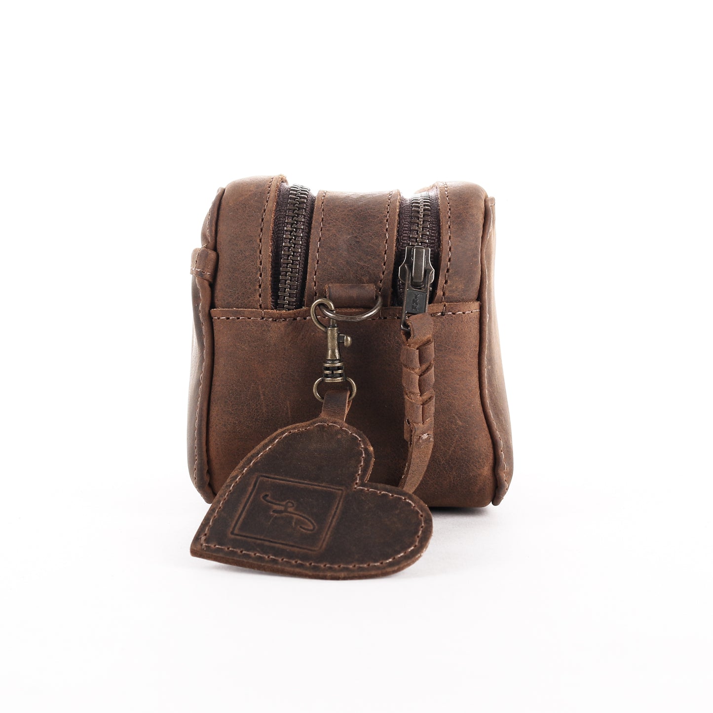 ESSENTIALS BAG - FULL LEATHER - CHESTNUT