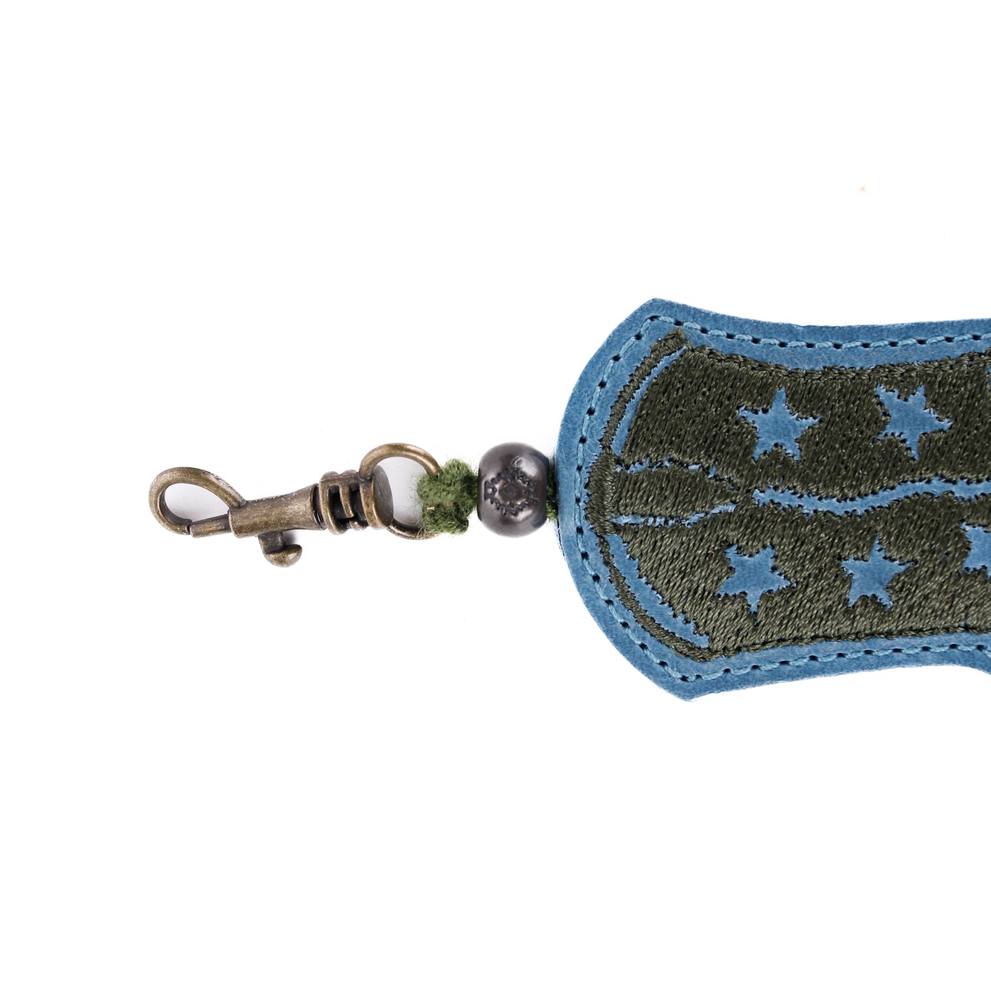 BOOT CHARM - EMBROIDERED LEATHER