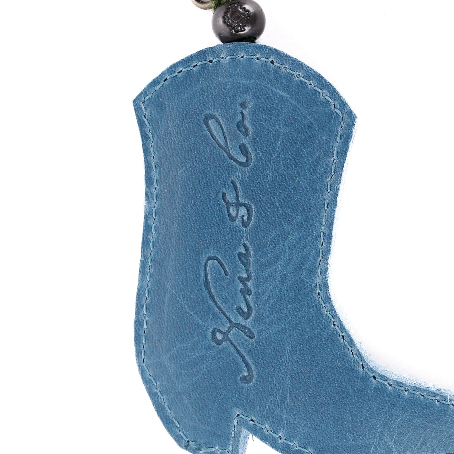 BOOT CHARM - EMBROIDERED LEATHER