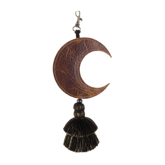 MOON CHARM WITH TASSEL - WRANGLER