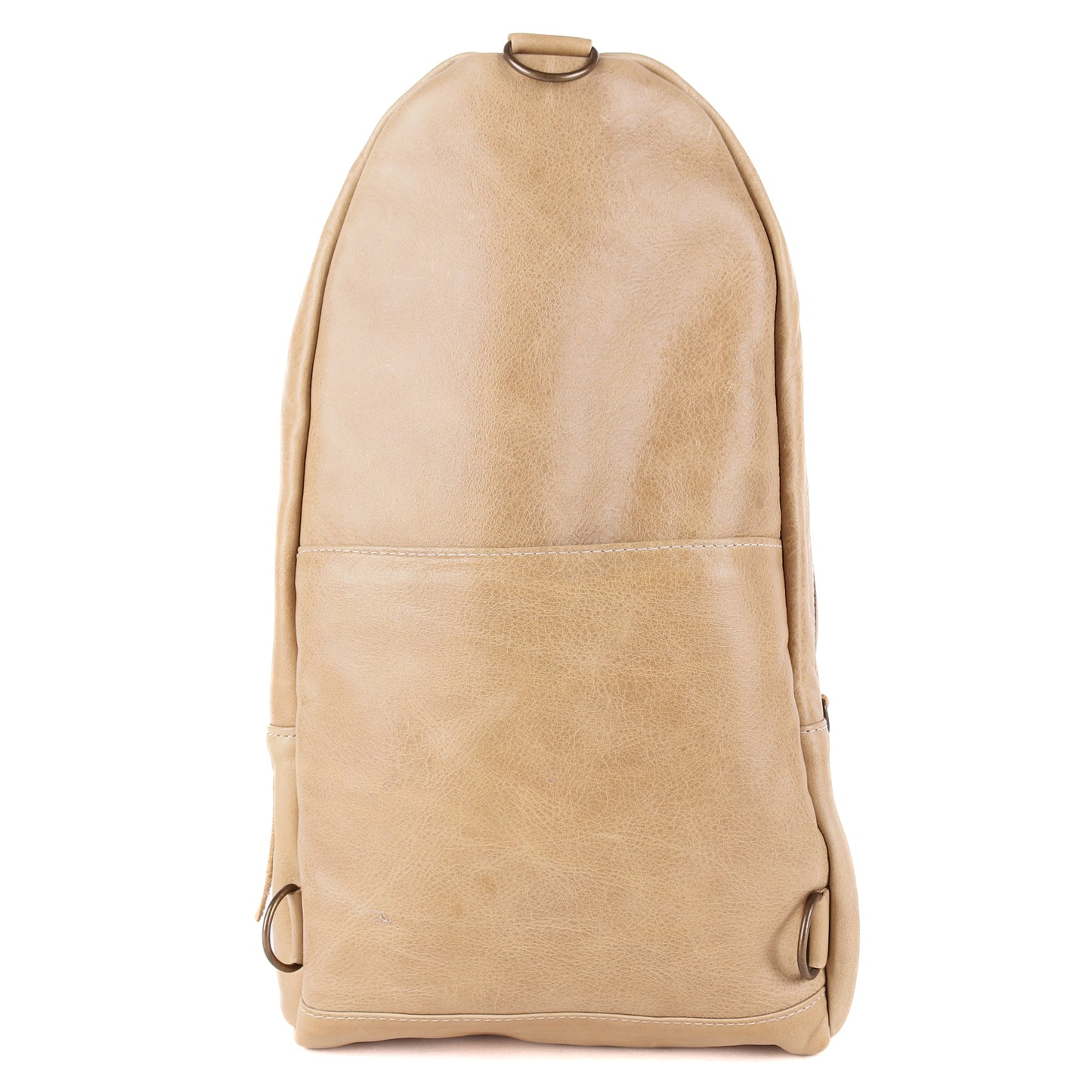 CROSSBODY SLING 2.0 - LARGE - FULL LEATHER - CAMEL