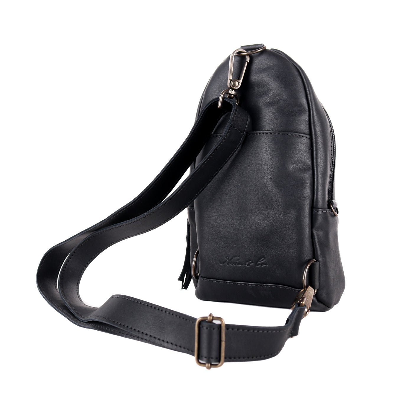 SMALL 2.0 CROSSBODY SLING - H&S PANEL - BLACK - NO. 12824