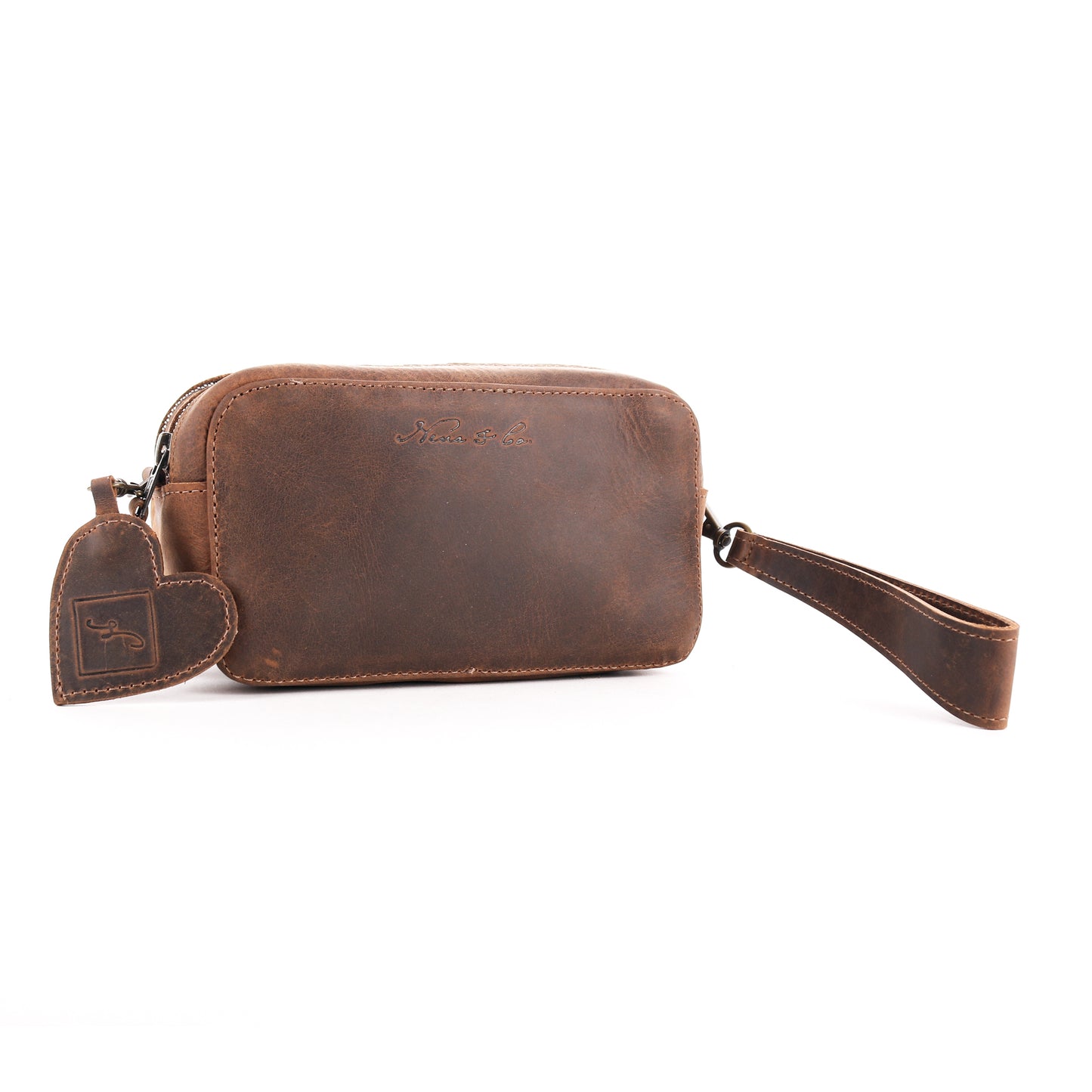 ESSENTIALS BAG - FULL LEATHER - CHESTNUT