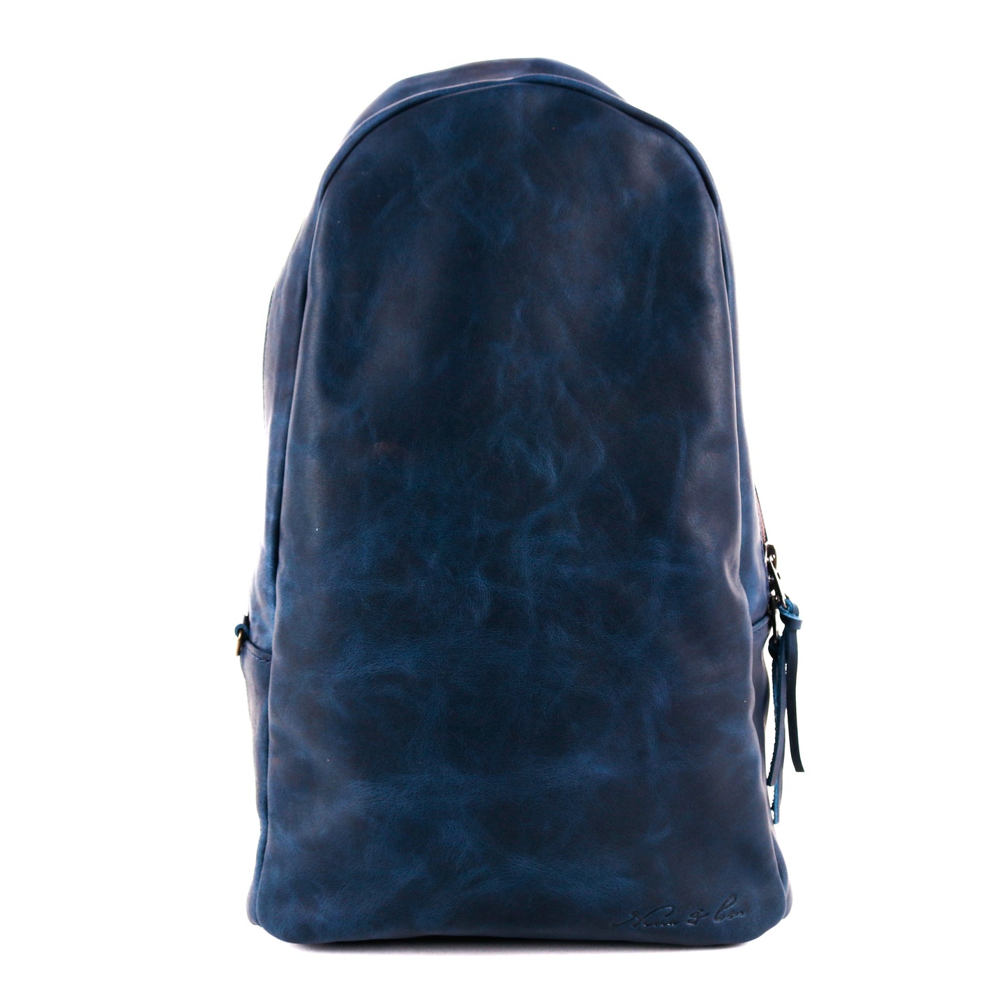 CROSSBODY SLING 2.0 - LARGE - FULL LEATHER - NAVY