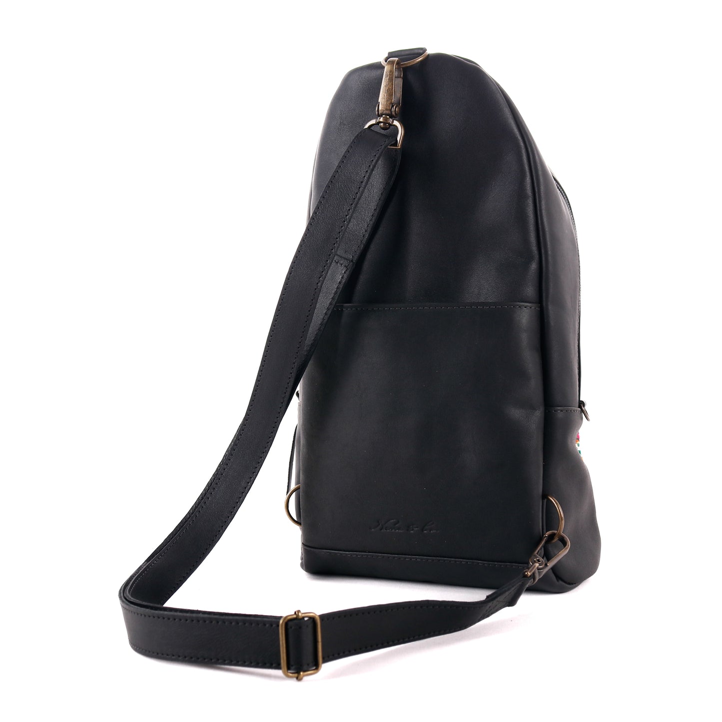 CROSSBODY SLING 2.0 - OOAK - BLACK - NO. 11939