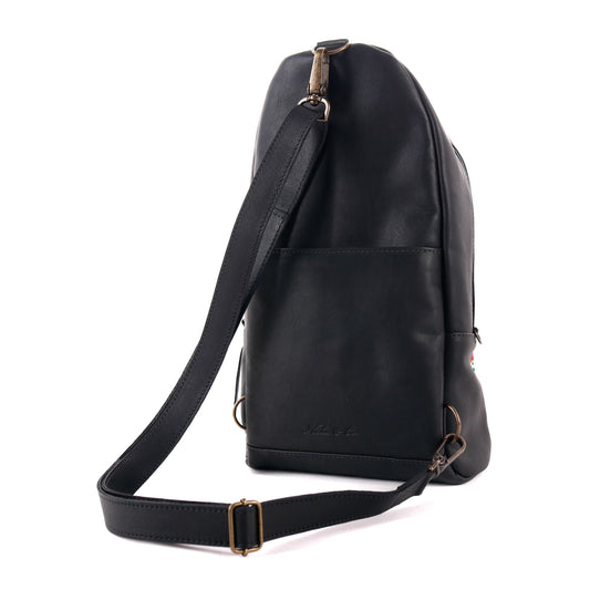 CROSSBODY SLING 2.0 - OOAK - BLACK - NO. 13917