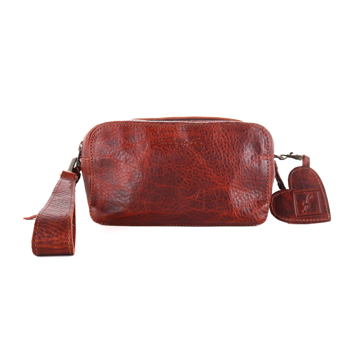 ESSENTIALS BAG - FULL LEATHER - COPPER