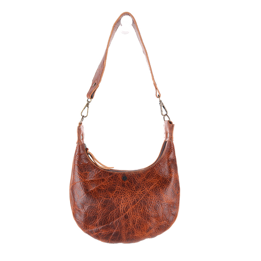 BOHO SADDLE BAG - FULL LEATHER - HONEY