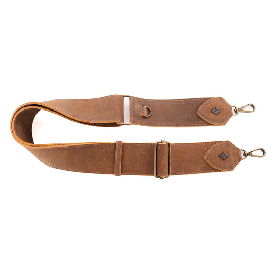 ADJUSTABLE WIDE STRAP - FULL LEATHER - TEXAS