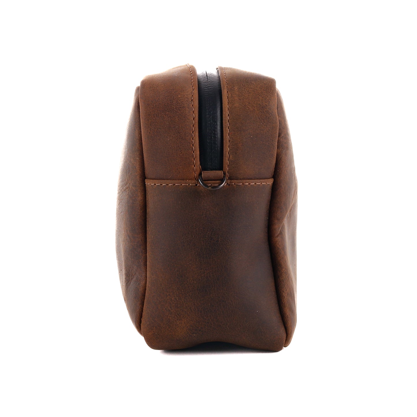 SMALL WET BAG - FULL LEATHER - CHESTNUT