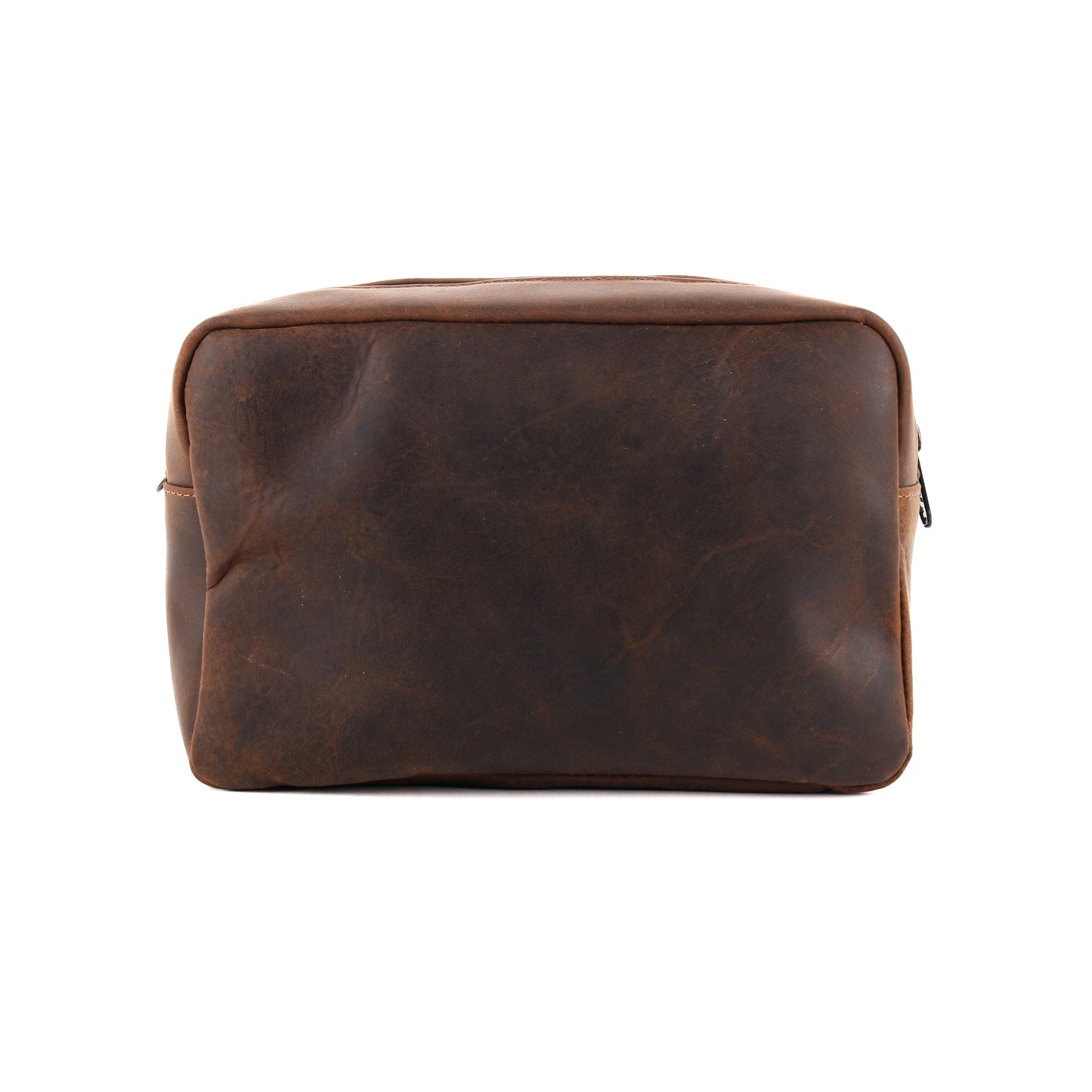 SMALL WET BAG - FULL LEATHER - CHESTNUT