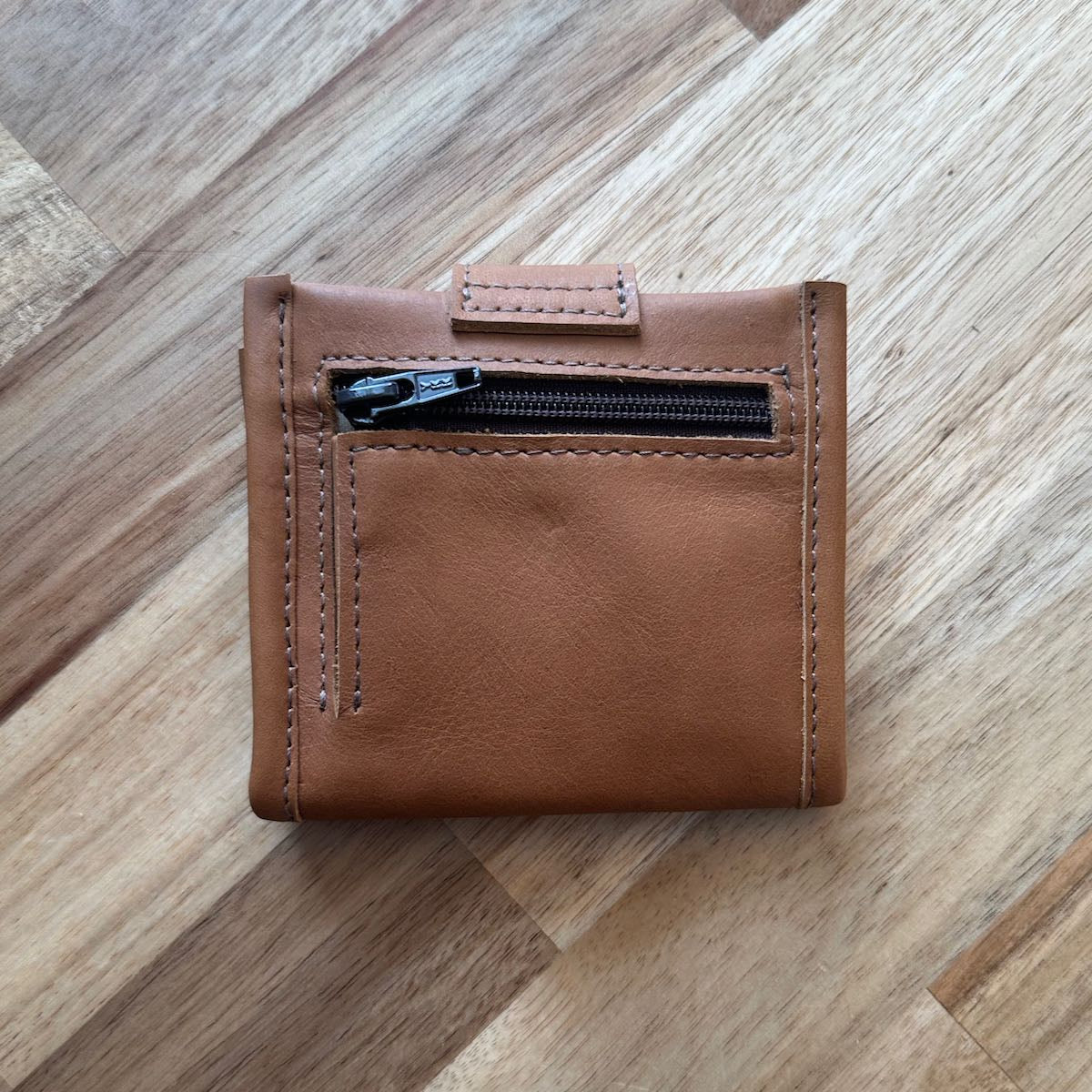 SQUARE MINI SNAP WALLET - BRANDIE