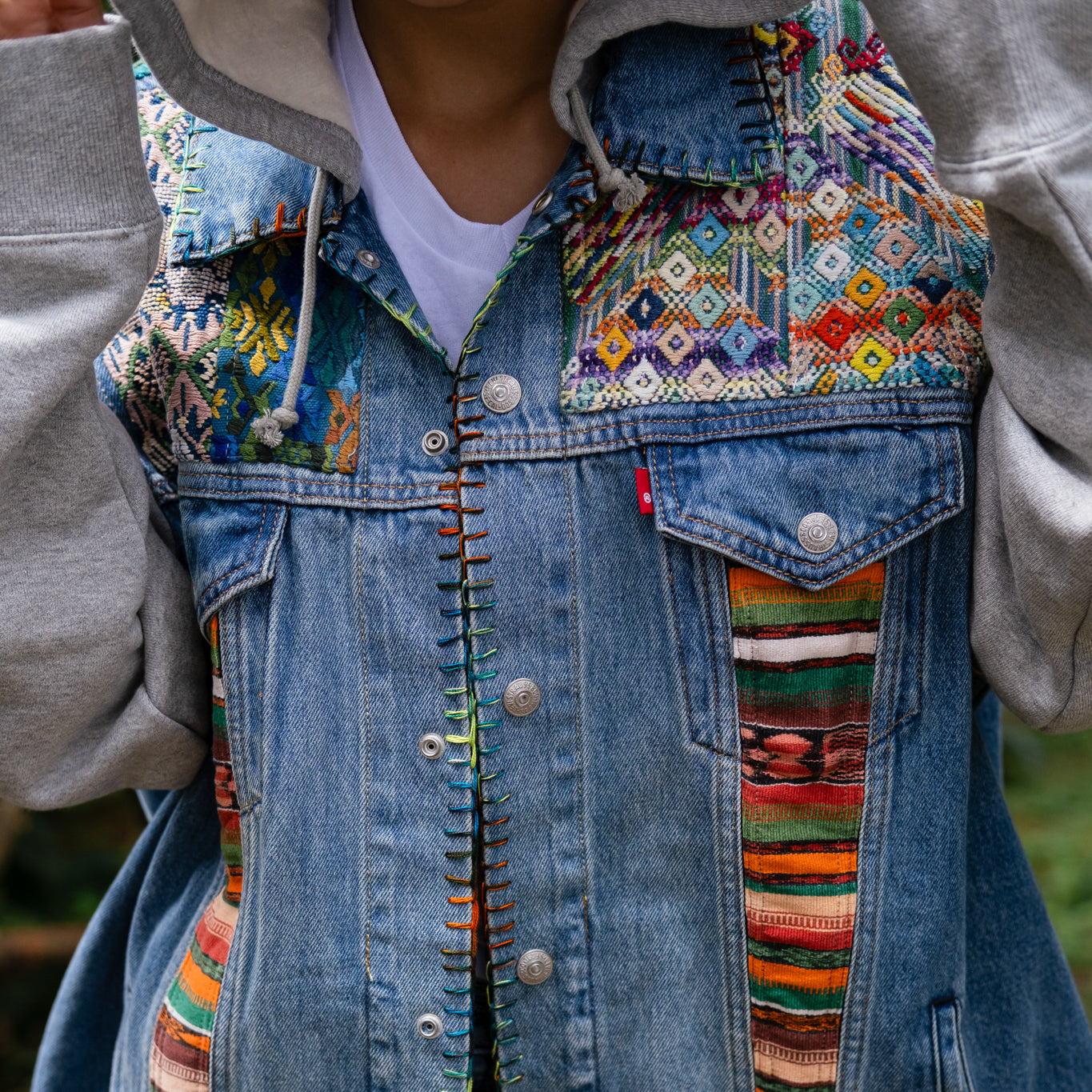 OOAK VINTAGE DENIM JACKET - SIZE 2XL - NO. 13473