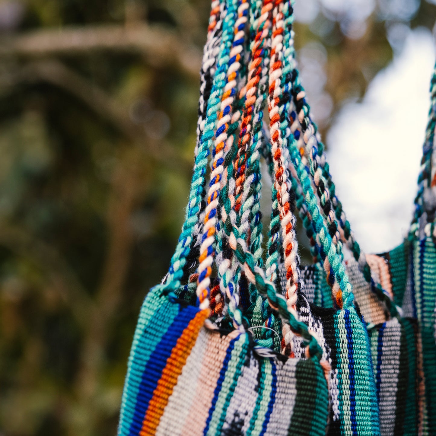 PANA MARKET TOTE - BLUE LAGOON