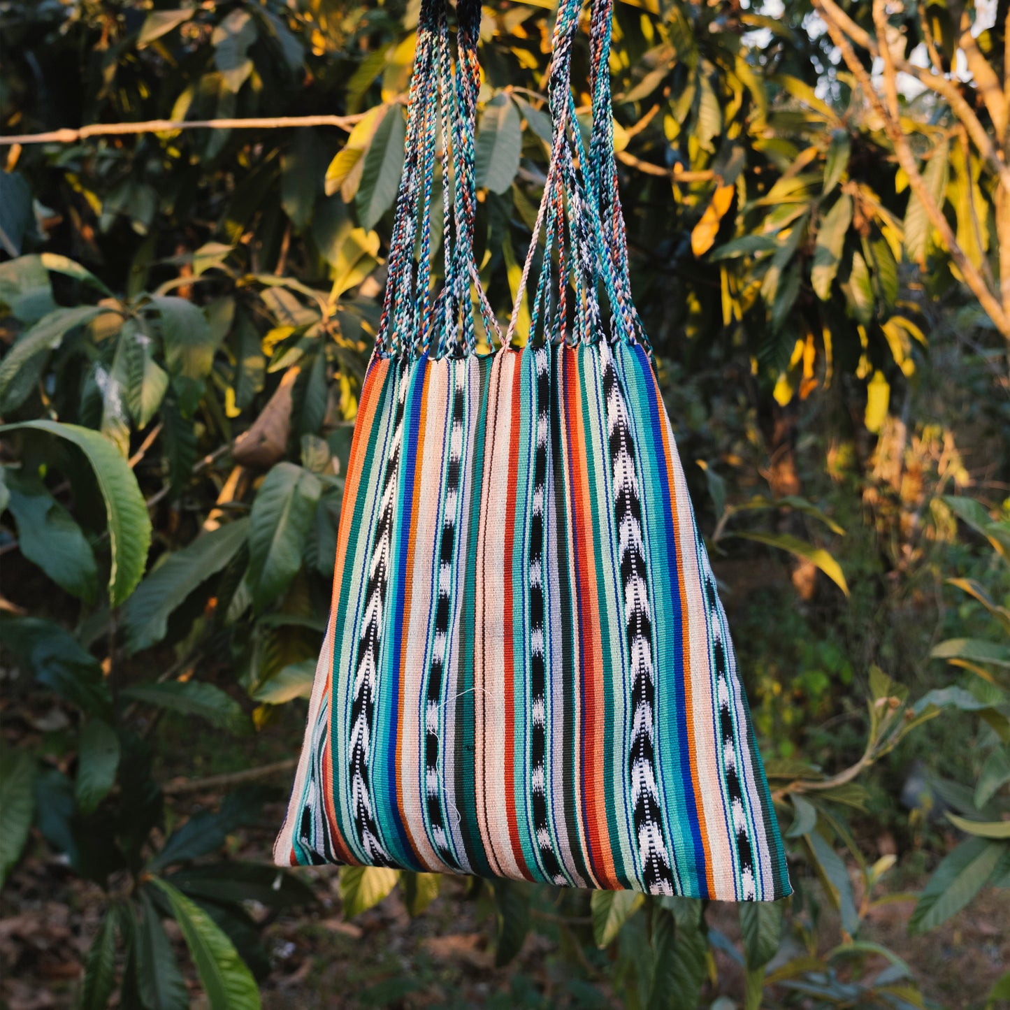 PANA MARKET TOTE - BLUE LAGOON