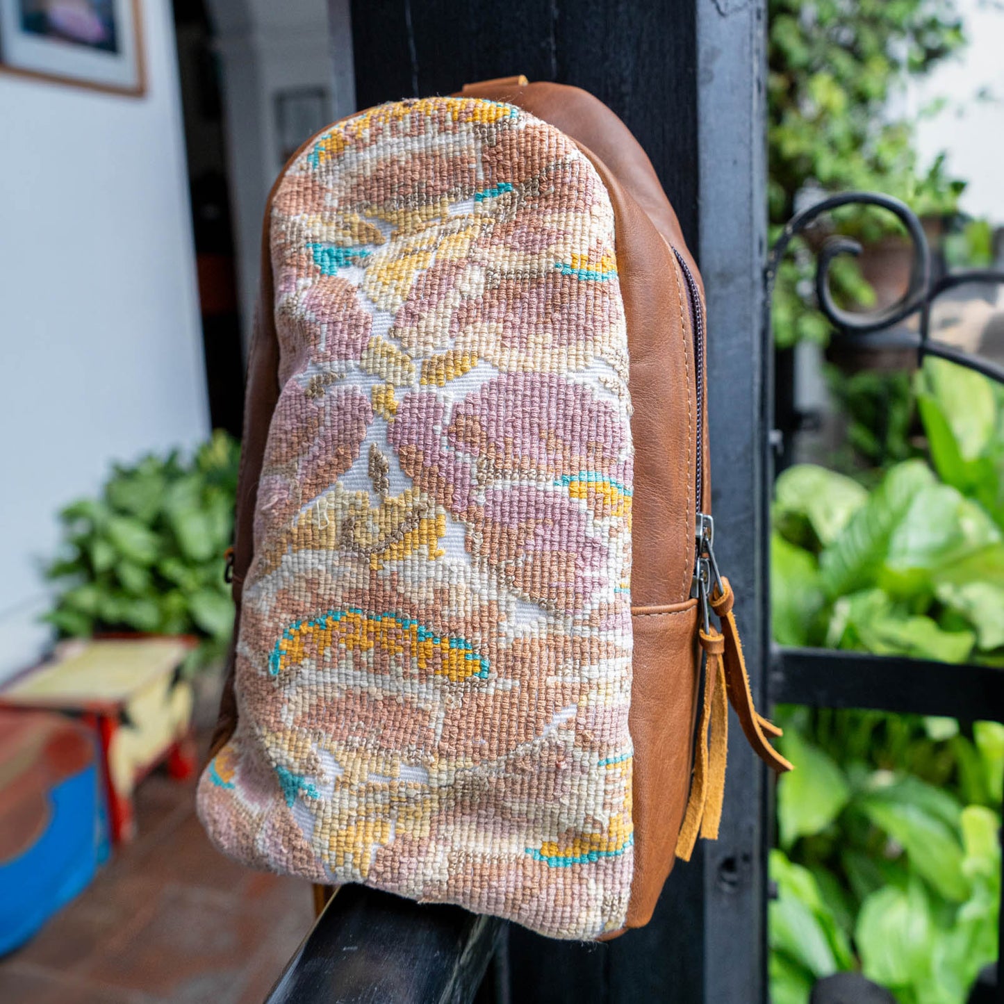 CROSSBODY SLING 2.0 - OOAK - CAFE - NO. 13906