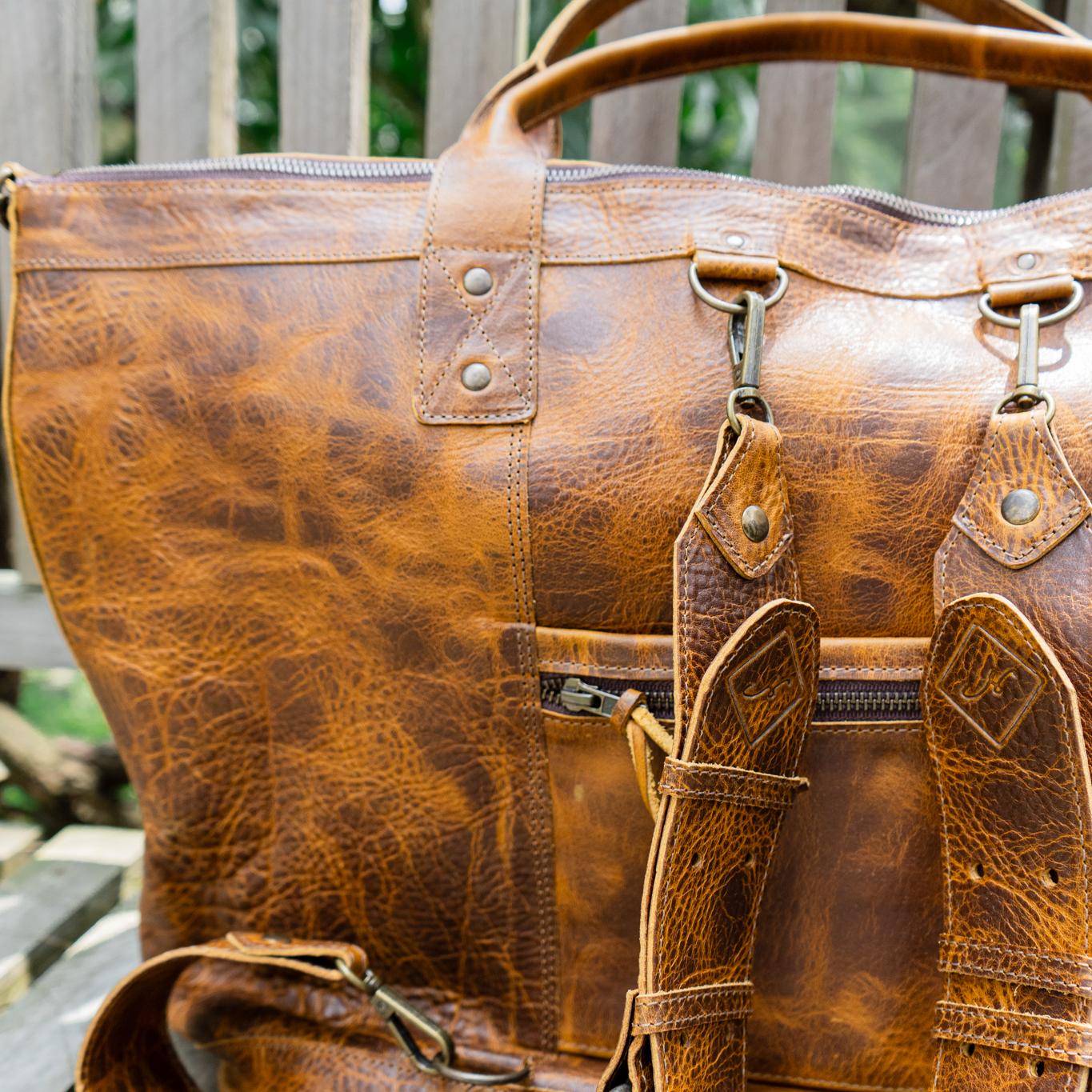 THE PERFECT WEEKENDER - FULL LEATHER - WRANGLER