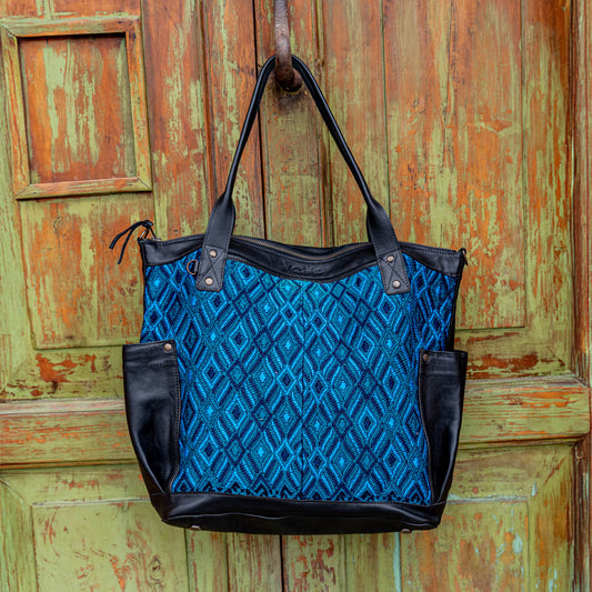 THE PERFECT BAG - OOAK HUIPIL - BLACK - NO. 14229