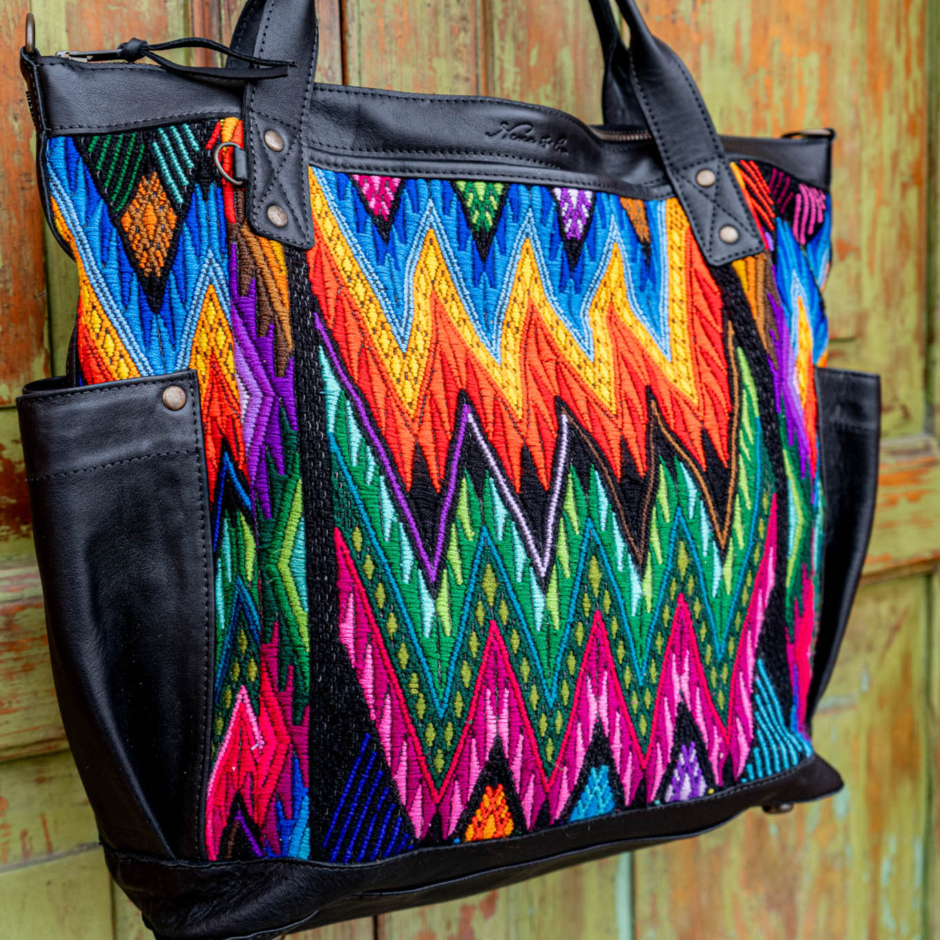 THE PERFECT BAG - OOAK HUIPIL - BLACK - NO. 14225