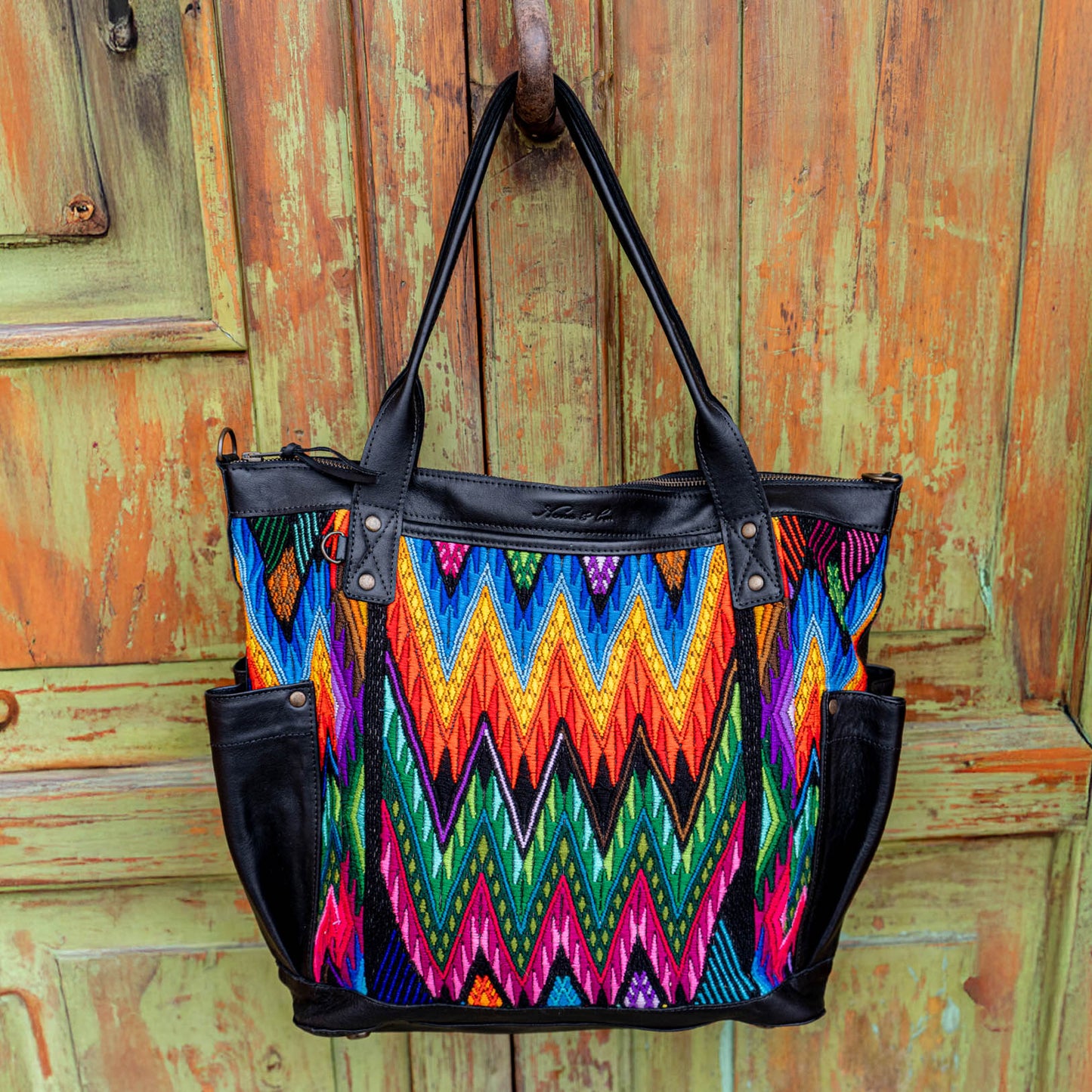 THE PERFECT BAG - OOAK HUIPIL - BLACK - NO. 14225