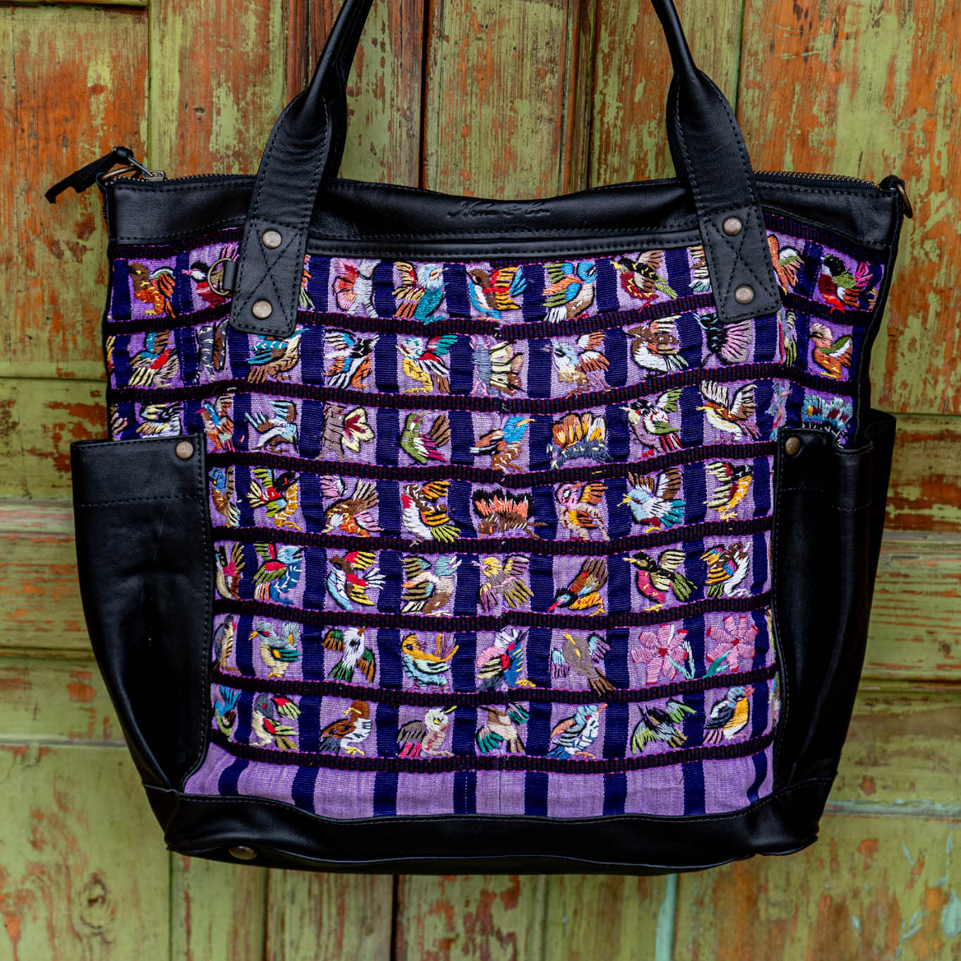 THE PERFECT BAG - OOAK HUIPIL - BLACK - NO. 14230