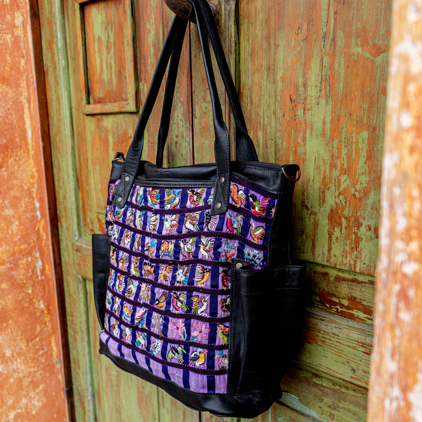 THE PERFECT BAG - OOAK HUIPIL - BLACK - NO. 14230