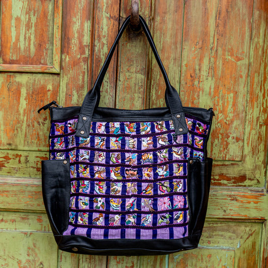 THE PERFECT BAG - OOAK HUIPIL - BLACK - NO. 14230