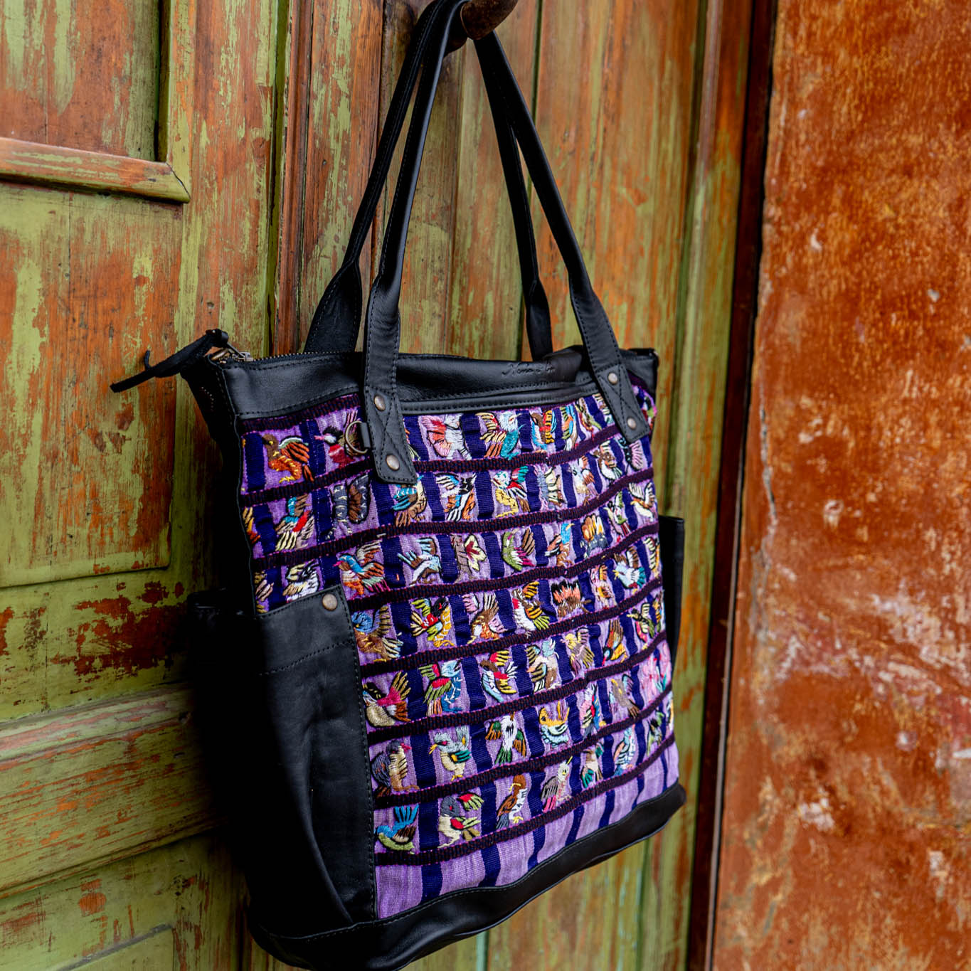 THE PERFECT BAG - OOAK HUIPIL - BLACK - NO. 14230