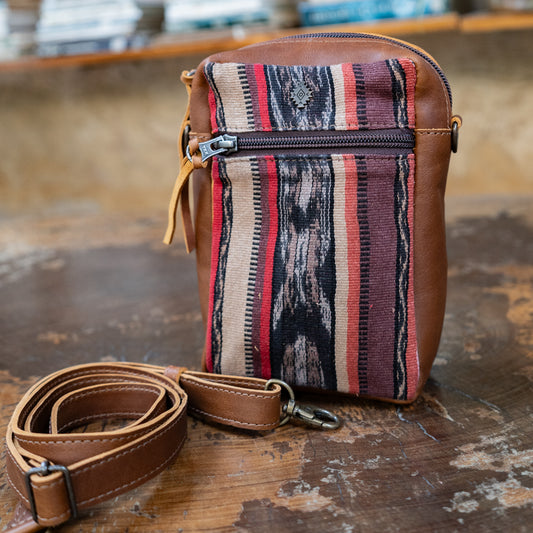 CROSSBODY TRAVEL BAG - CORTE - CAFE - NO. 13866