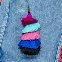 MINI WATERFALL TASSEL CHARM - BAJA ON THE ROCKS